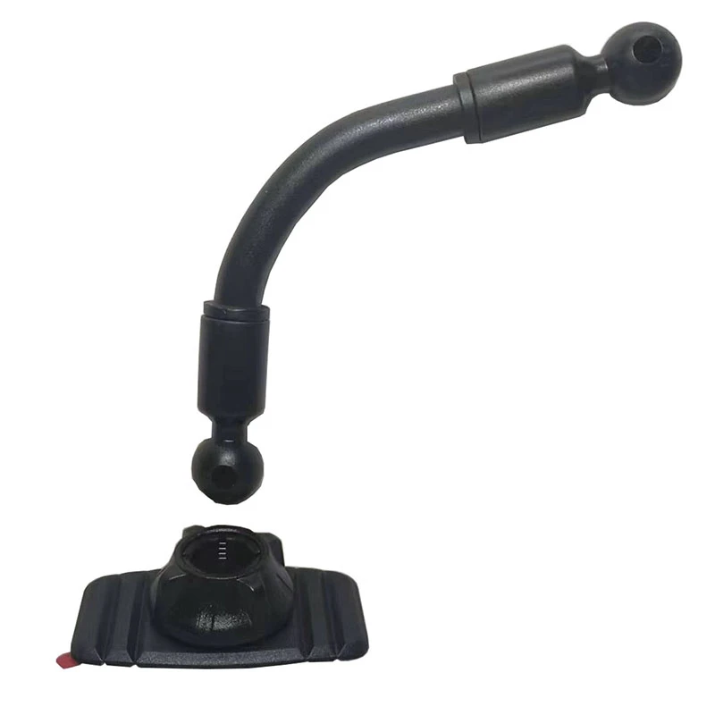 手机车载支架中控仪表台粘贴式双17mm万向球头加长杆底座改装配件