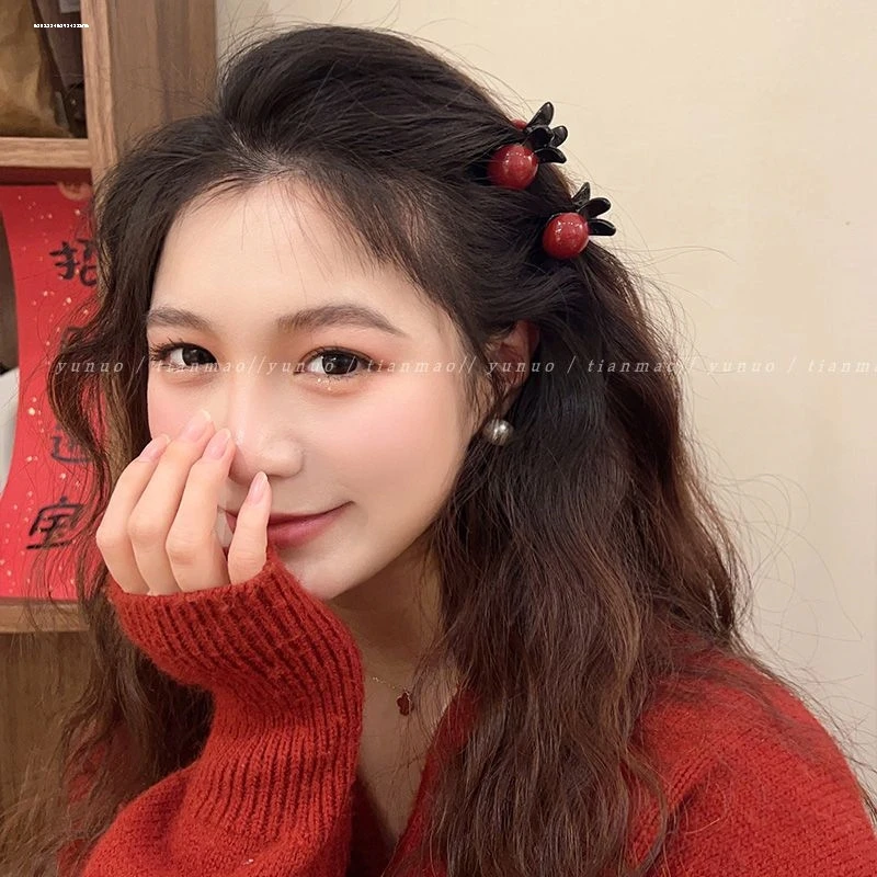 甜美公主头小抓夹小号春夏发夹女前额侧边刘海夹子头饰发卡子