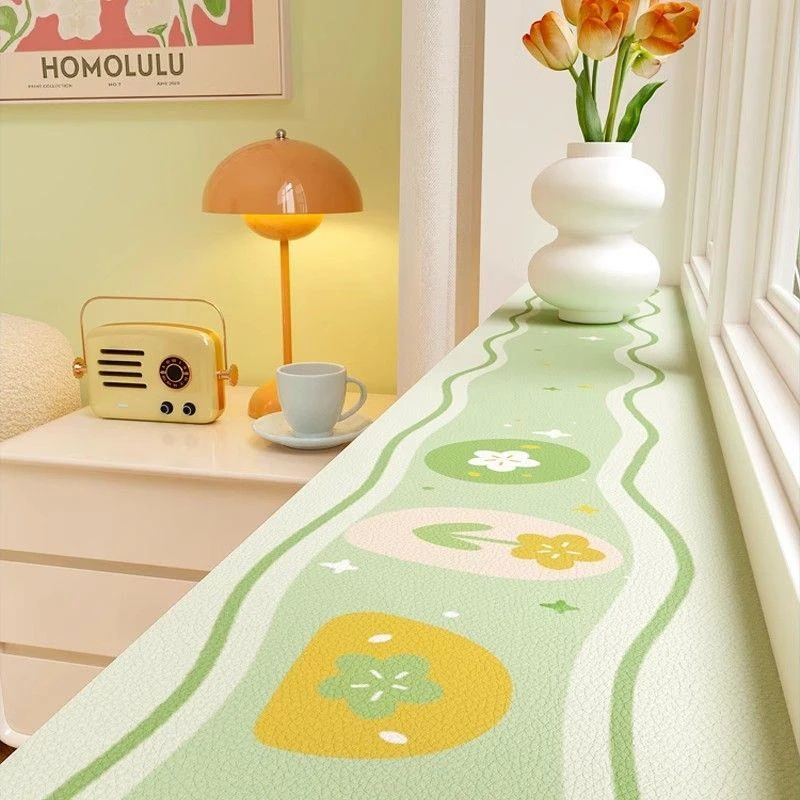 窗台垫子窗沿垫雨季硅藻泥吸水速干防尘窄边窗户台四季通用保护垫