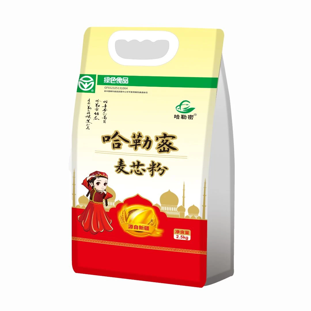 新疆哈勒密麦芯粉2.5KG/袋 拉条子 水饺通用