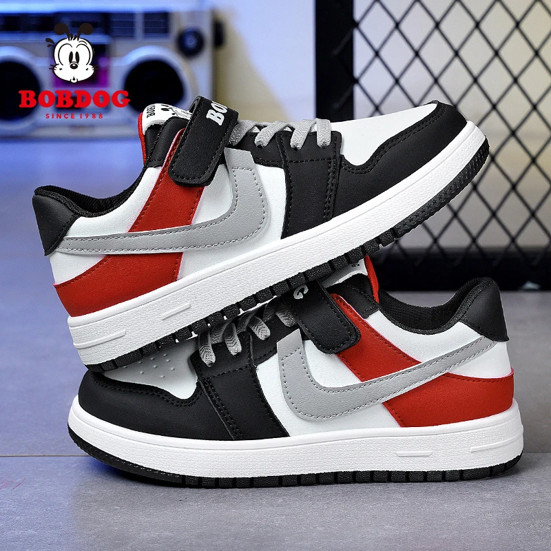 巴布豆男童板鞋夏季新款中大童网面儿童低帮运动鞋单网女童6-12岁