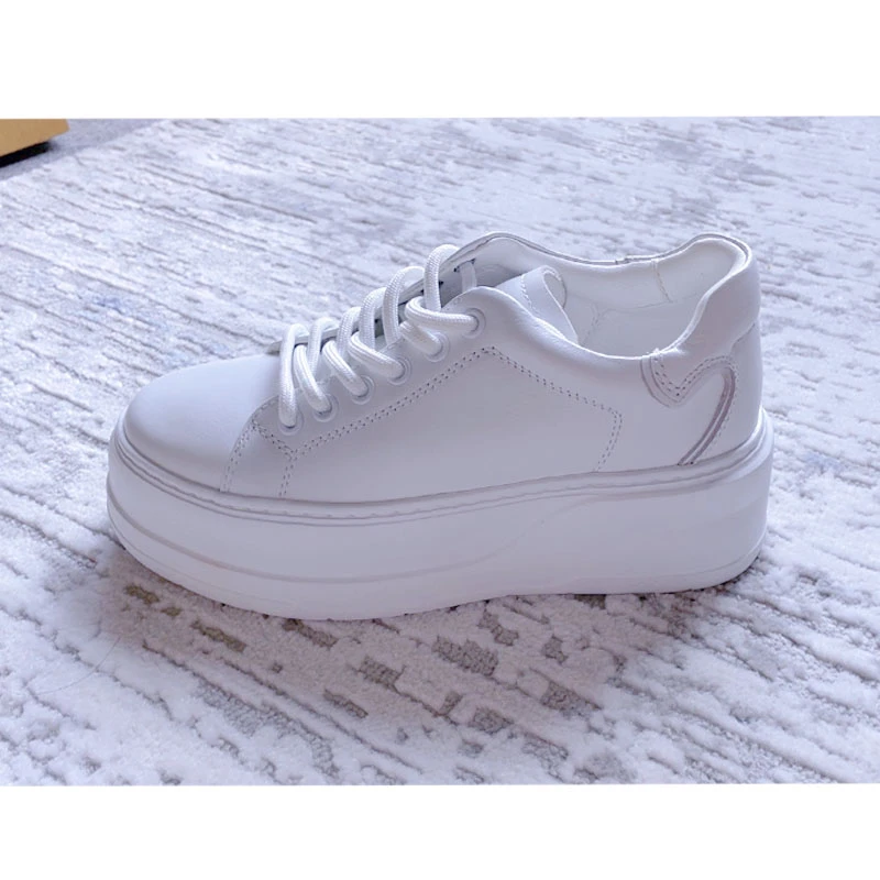 【紫姑姑】增高厚底小白鞋23-0178-BBS