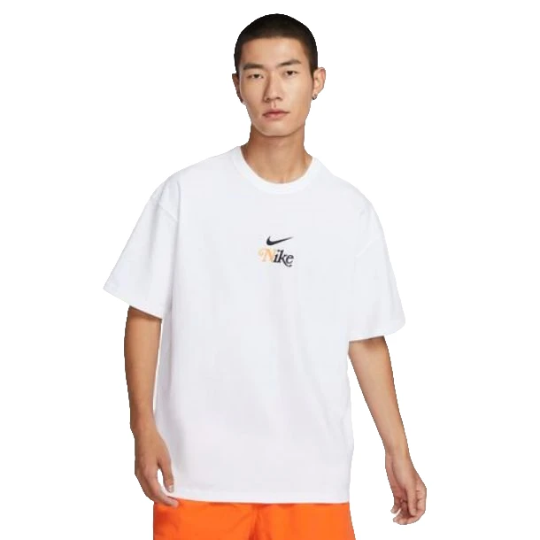 Nike男款高能感尤莱特透气休闲训练百搭白色圆领短袖-HM4454-100