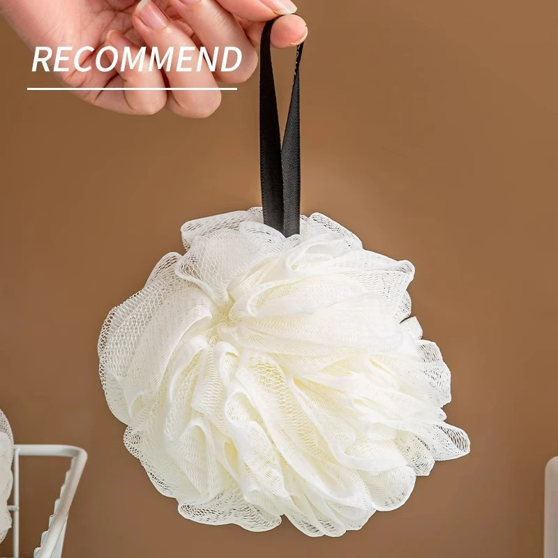 高档大号洗澡沐浴球不散浴花球可爱搓澡起泡洗浴用女沐浴花洗澡巾