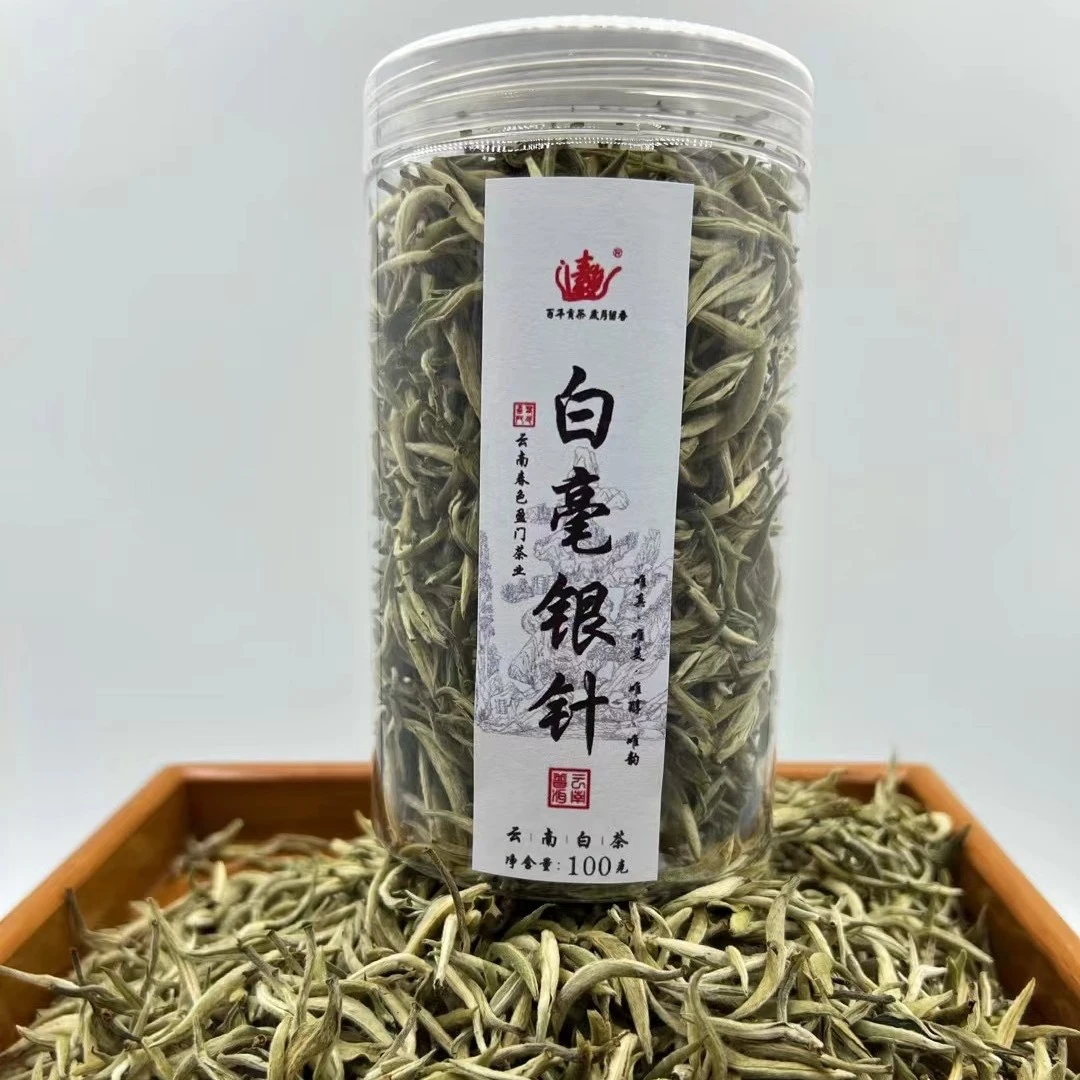 直购价：2025年·100克/罐·头春白毫银针散茶·春色盈门出品罐装