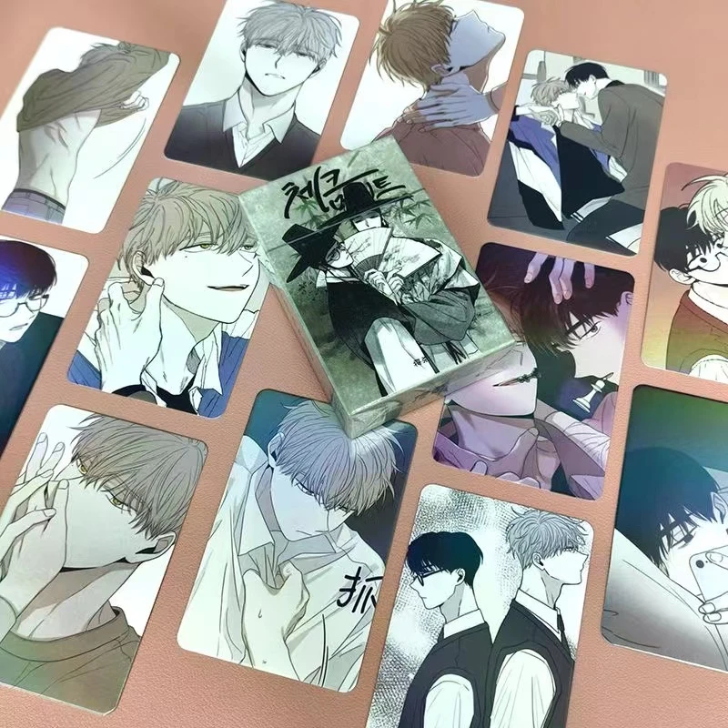 将杀二次元周边不重复双面镭射小卡55张一盒圆角3寸小卡LOMO闪卡