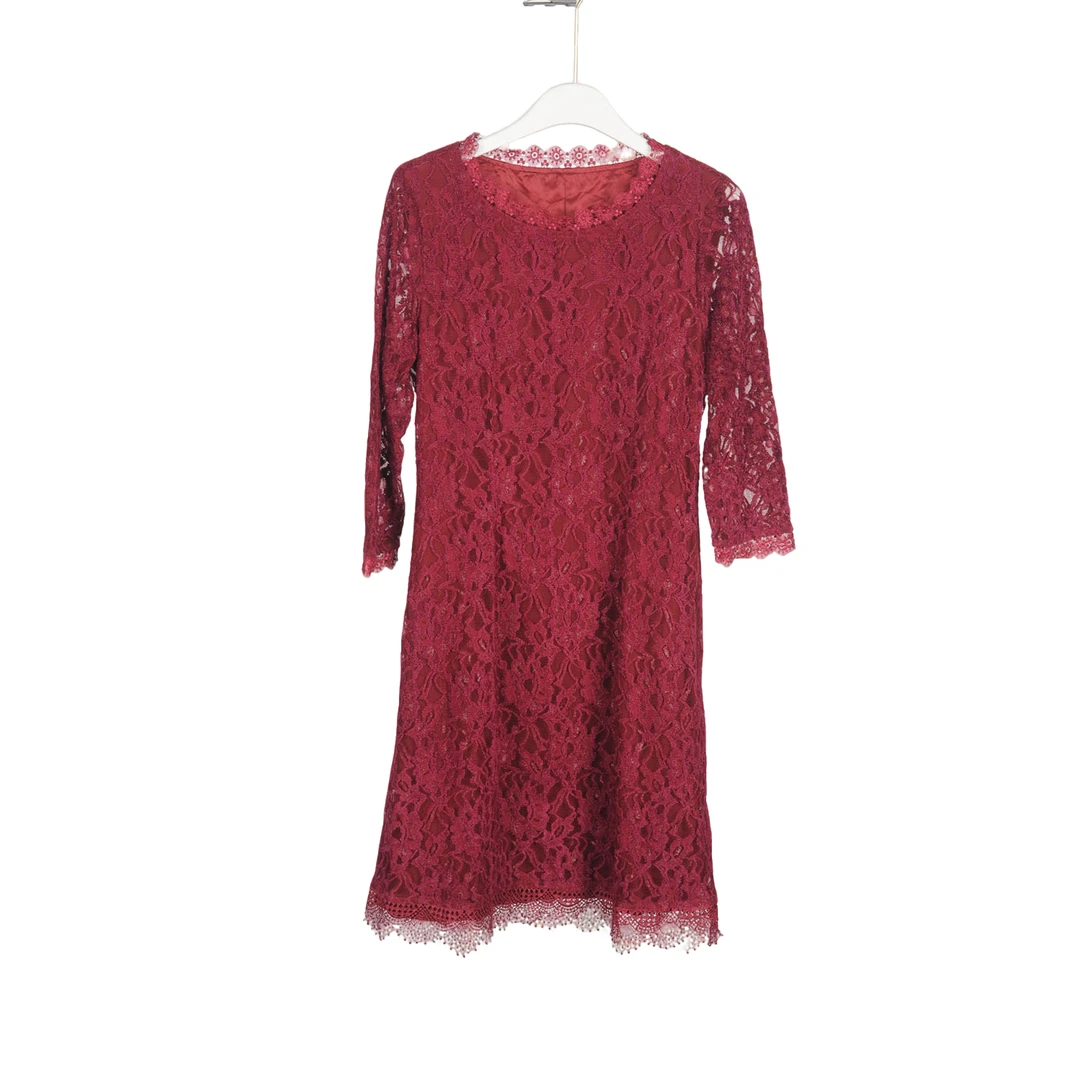 【Y专柜捡漏】GPC3  i16中高端女装DQB-连衣裙9031酒红小一码