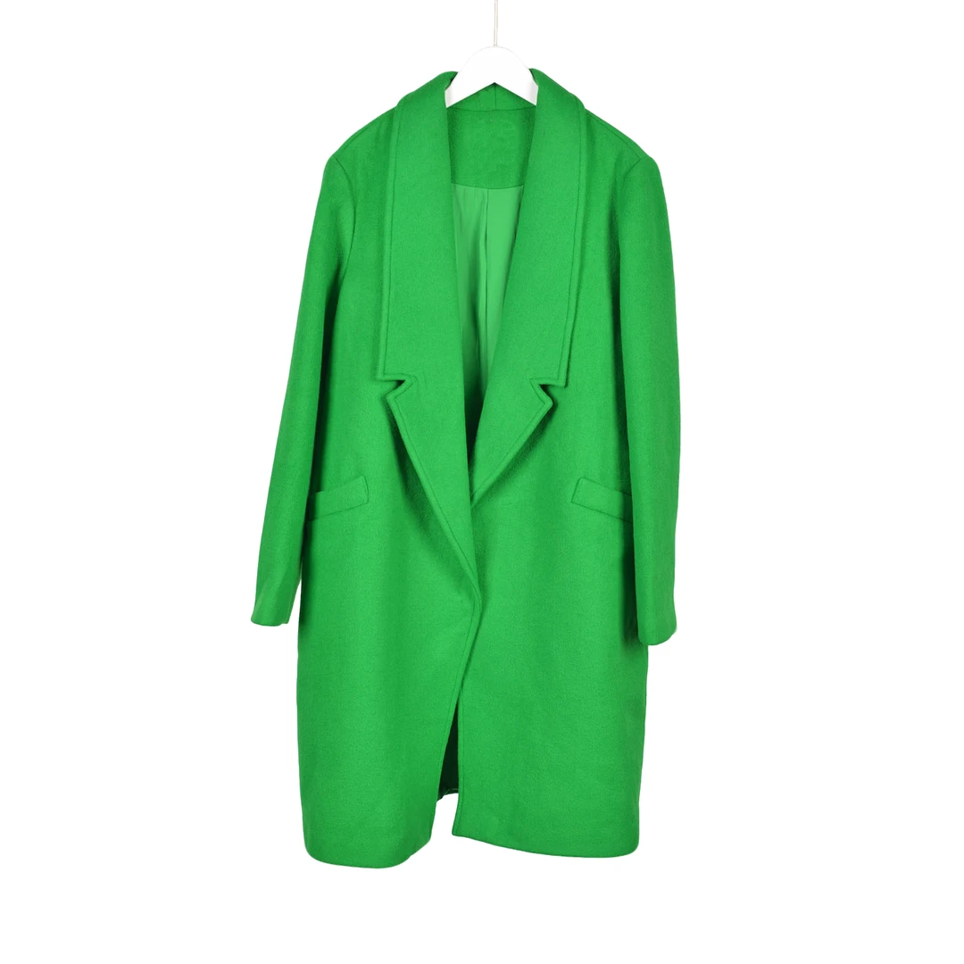 GPB4【专柜捡漏】女装QAB-大衣6692-绿色