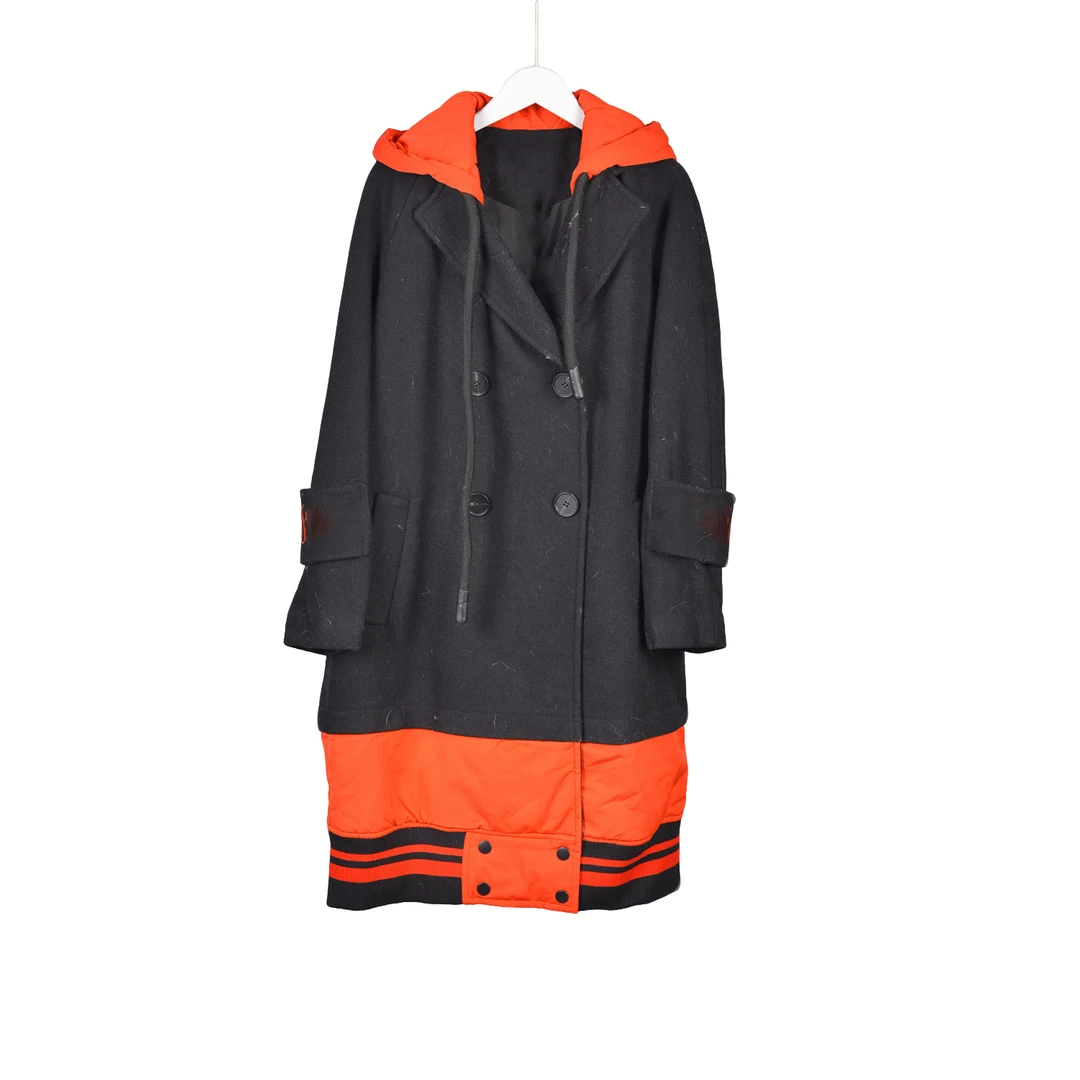 【Y专柜捡漏】北京中档休闲个性女装SMB-大衣2309黑色大一码