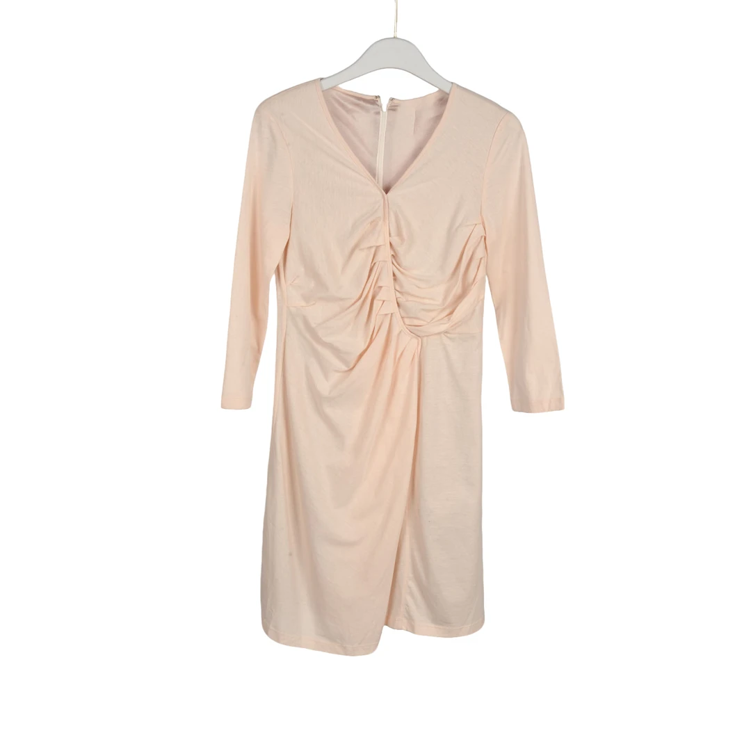 GPC3【专柜捡漏】P7女装KNDSC-针织连衣裙2698杏色