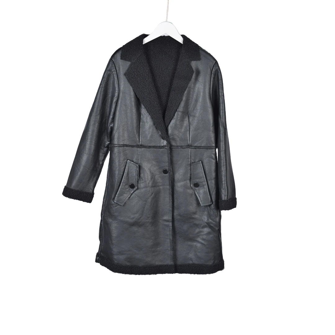 GPB2【专柜捡漏】女装ZPD－棉外套1026-黑色