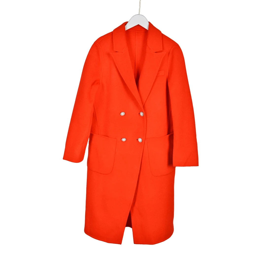 【Y专柜捡漏F-5】欧家女装WJC-大衣0520-大红大一码