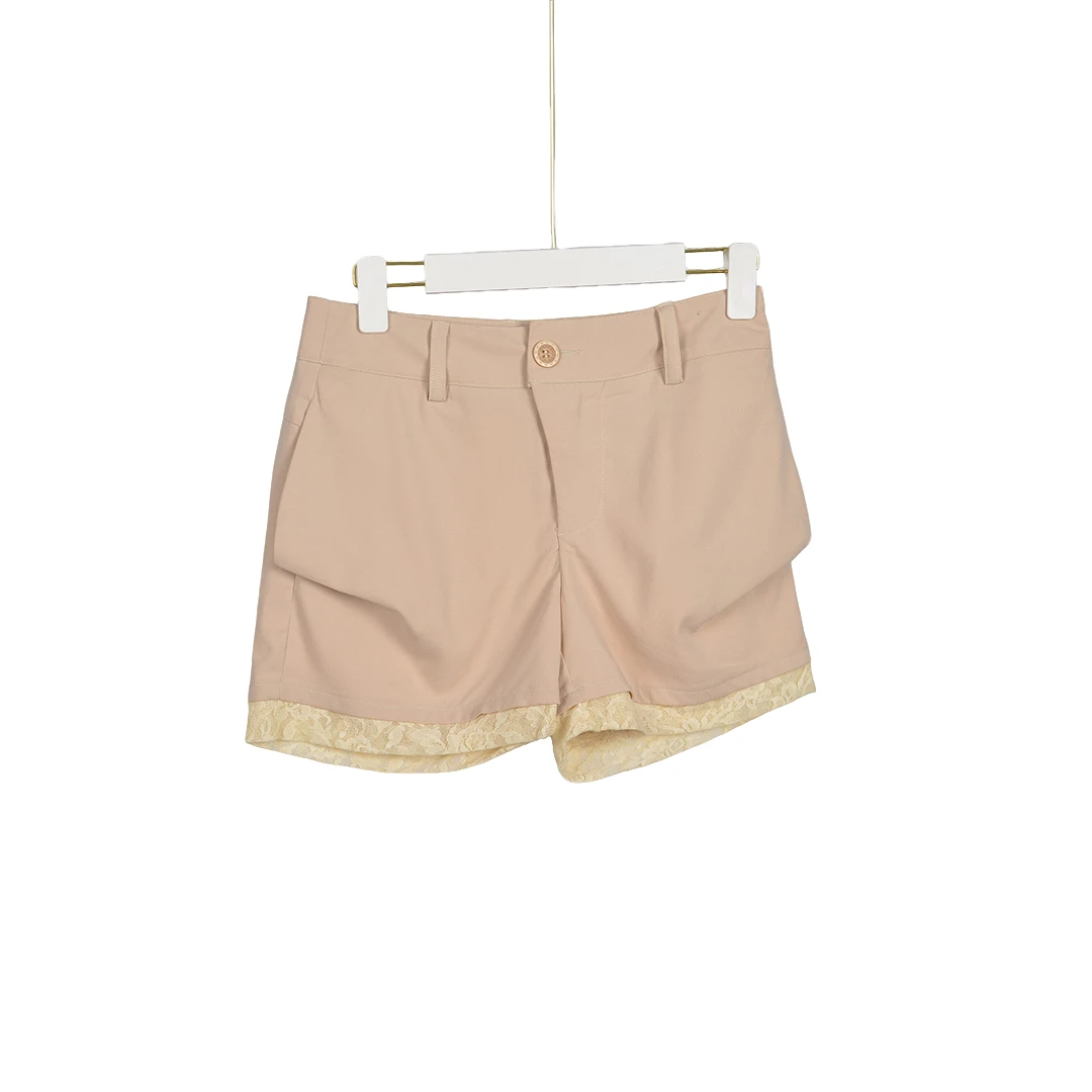 【专柜捡漏F-2】GPB4女装EALLC-短裤2381-卡其