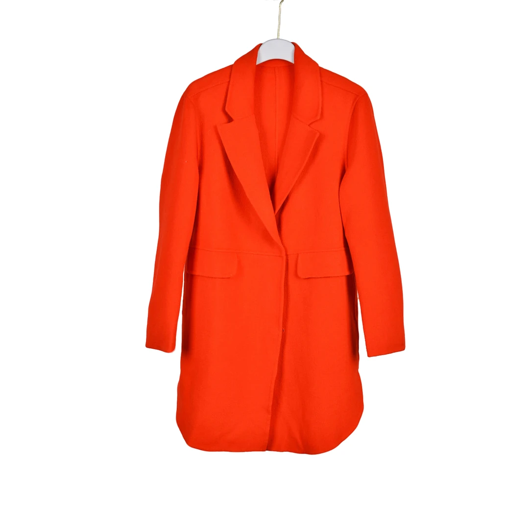 【Y专柜捡漏】女装FEXC-大衣0412-红色大一码