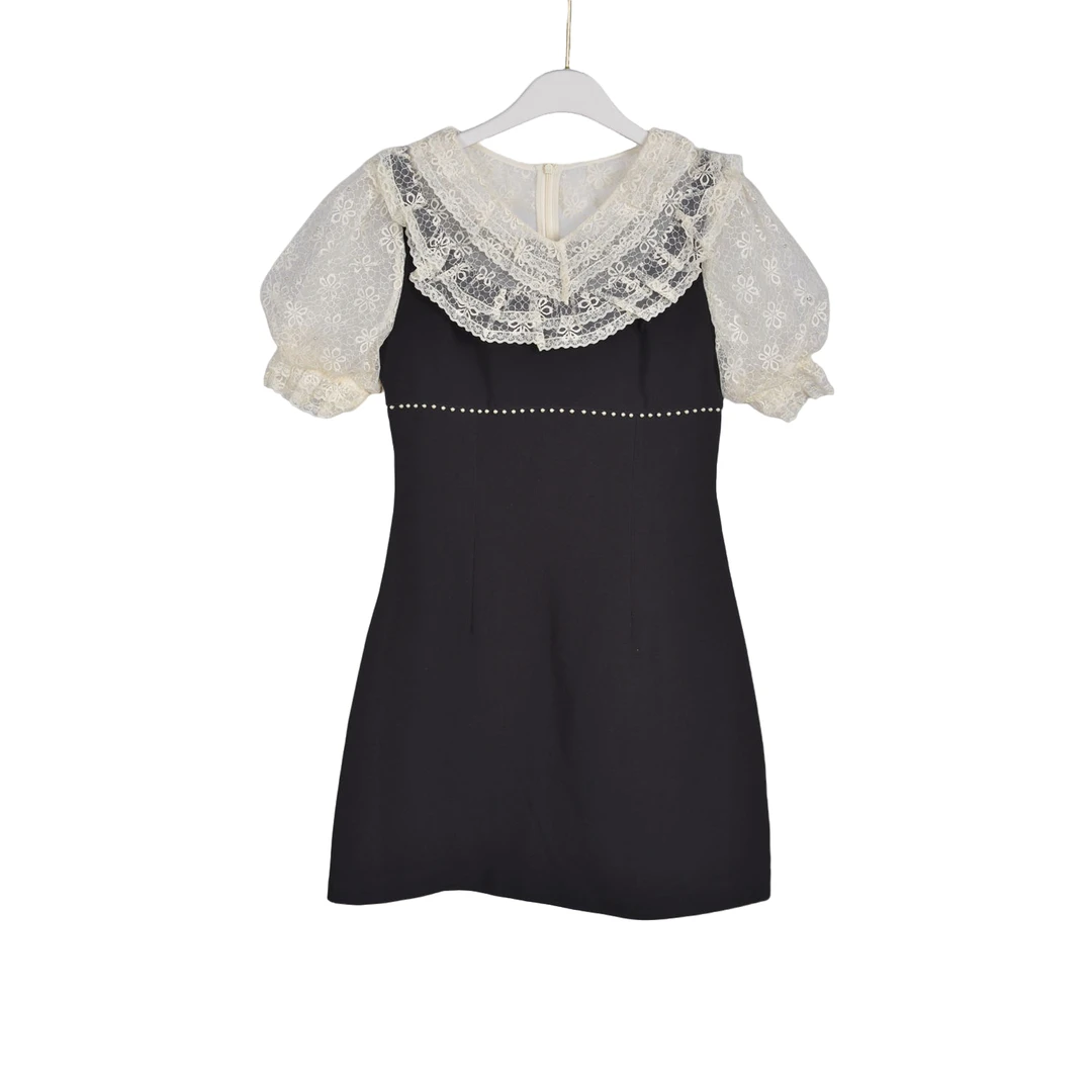 【专柜捡漏】C13欧家女装WJB-连衣裙0160-黑色正码