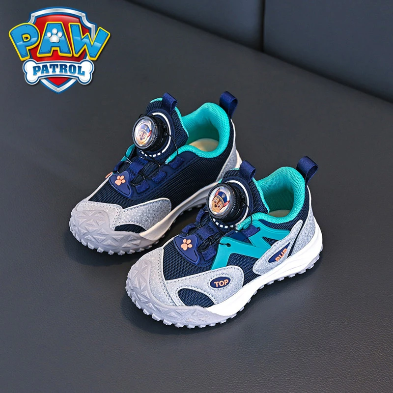 汪汪队男宝宝户外运动鞋2025春季新款婴儿机能女童防滑跑步老爹鞋