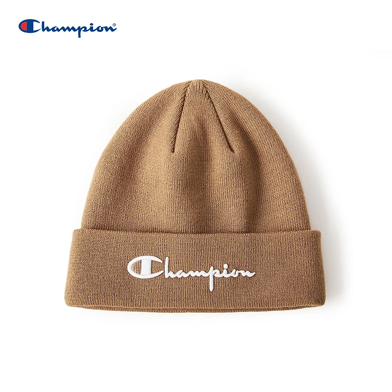 Champion冠军秋冬新款针织帽Script Logo Beanie保暖百搭毛线帽