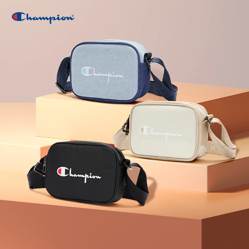 Champion冠军挎包2023夏季草写LOGO小肩包时尚休闲时尚潮流百搭女