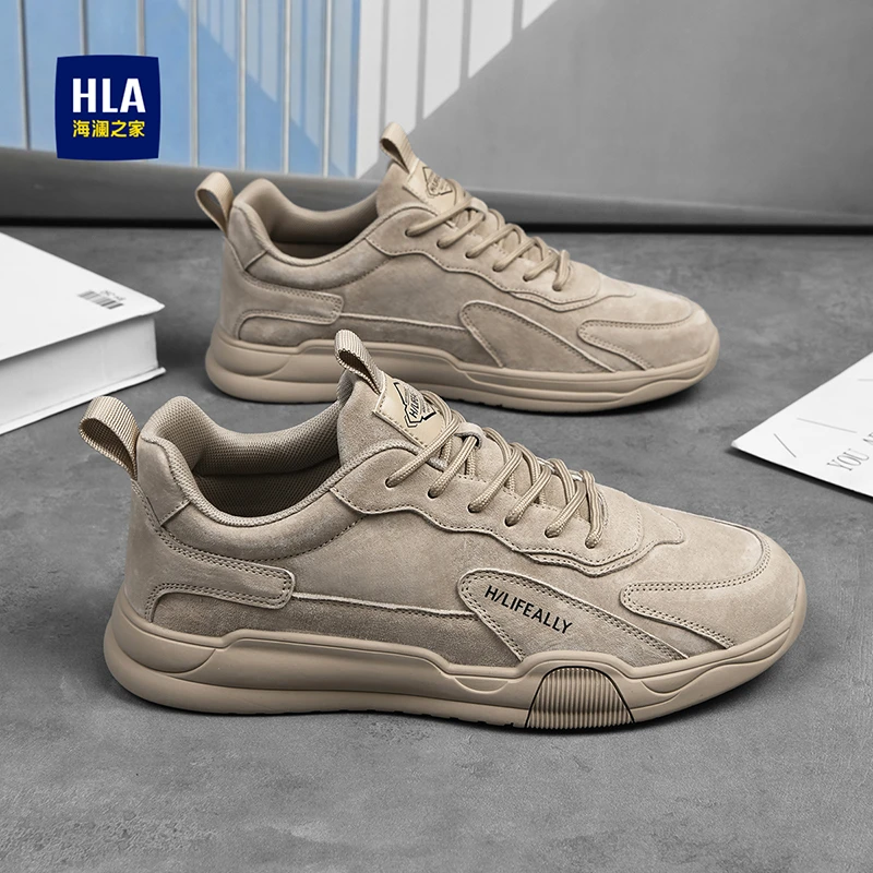 海澜之家男鞋2025新款冬季厚底爆款阿甘鞋潮牌百搭休闲增高老爹鞋