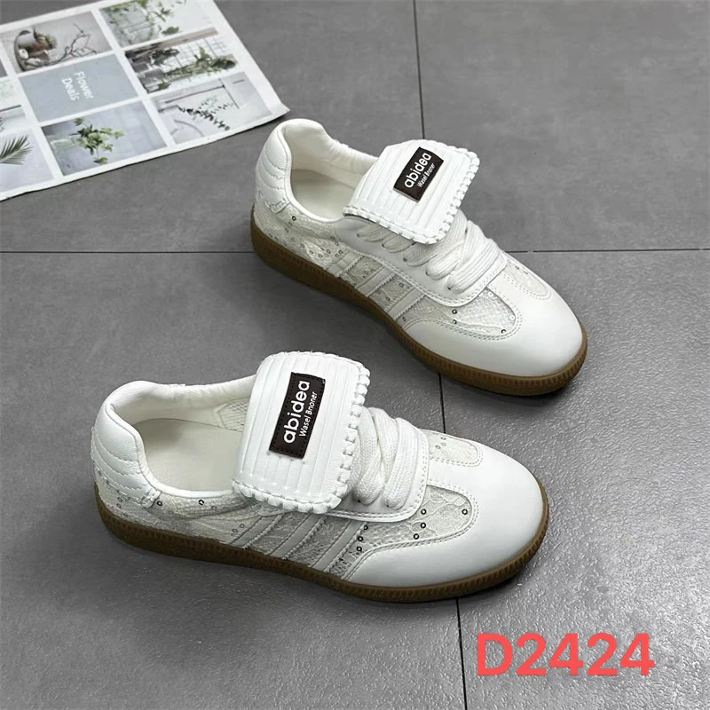 休闲鞋2024夏季新款时尚百搭德训鞋D2424