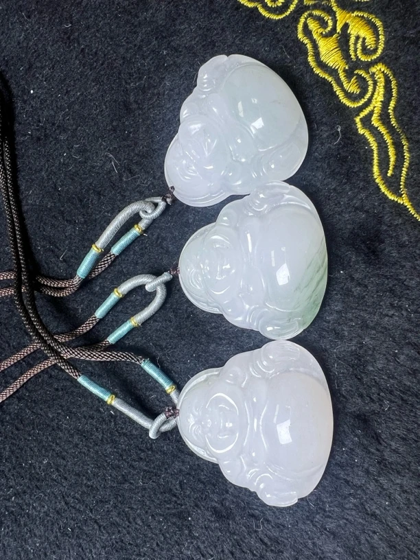 天山翠大肚佛公多样性发货拍一发一（大尺寸42x40x11）