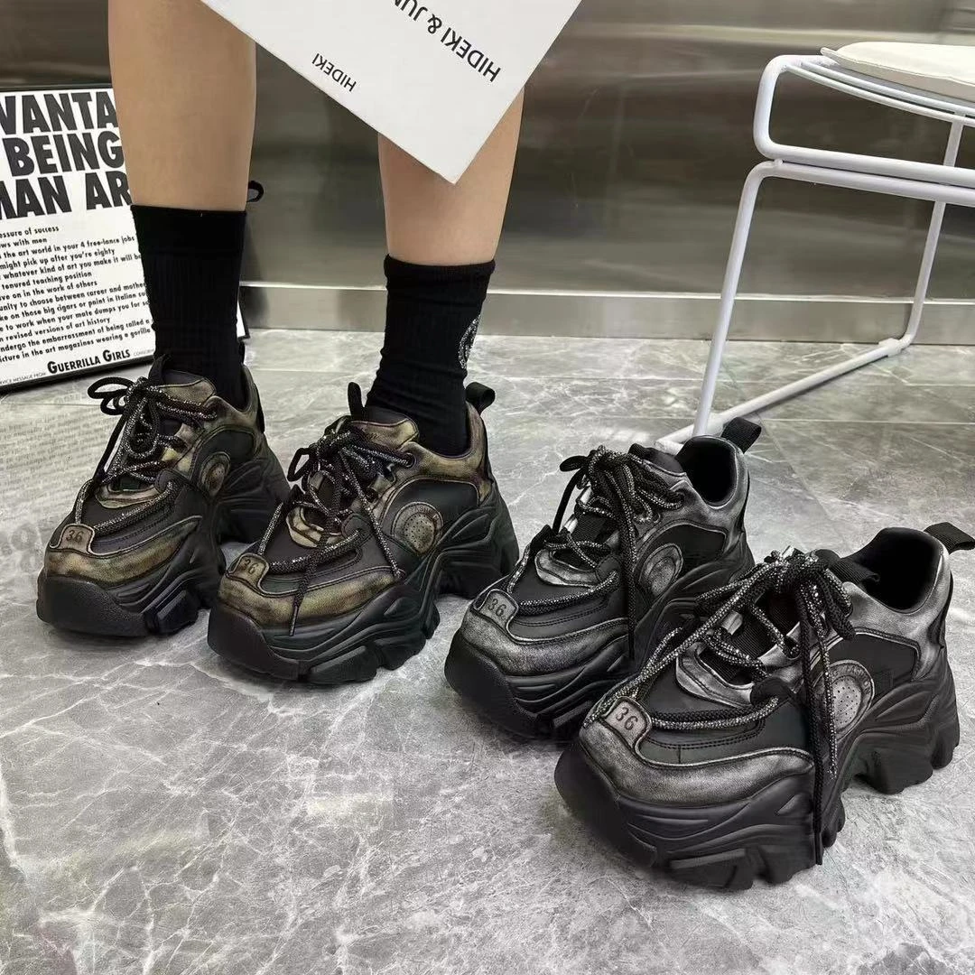 冬季加绒厚底百搭时尚潮流女鞋