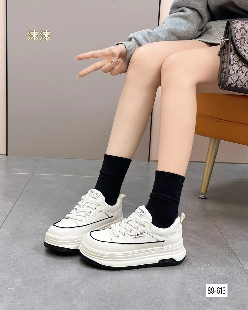 全皮超轻底时尚休闲加绒女鞋