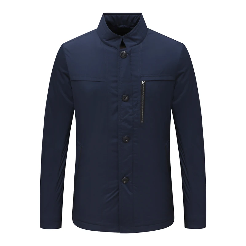 KL157凯秋冬厚度男羽绒服 白鸭绒商务休闲保暖防风外套