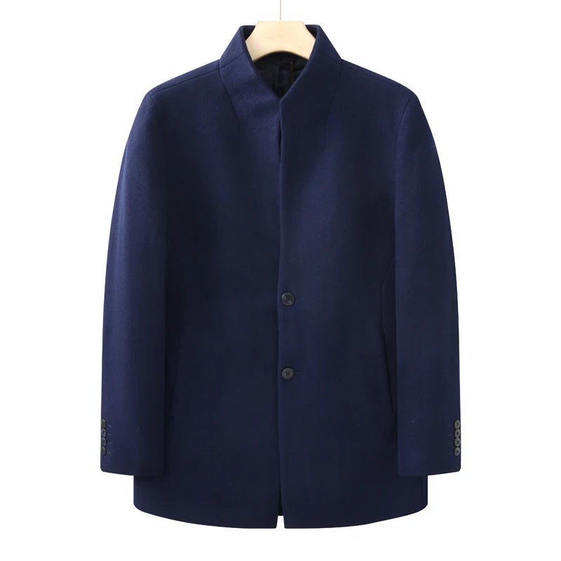 CA295 机场货 卡秋冬男毛呢大衣 直排扣保暖防风外套时尚都市