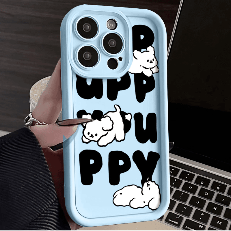 小狗修iphone15/14promax手机壳苹果13可爱12/11防摔xr高级8/7p新