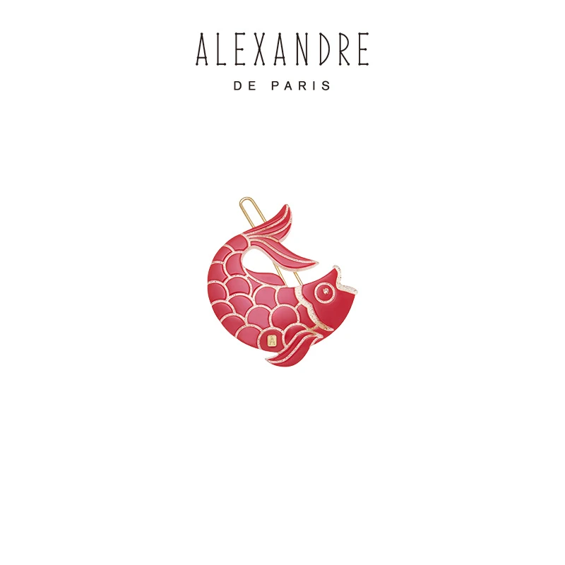 ALEXANDRE DE PARIS巴黎亚历山大幸福之门边夹发饰头饰