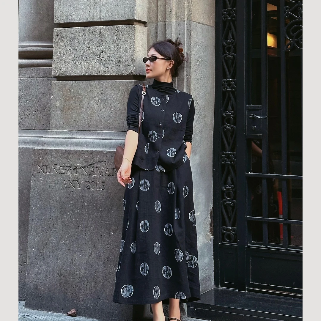 XIYE&W【雪球套装】印花套装