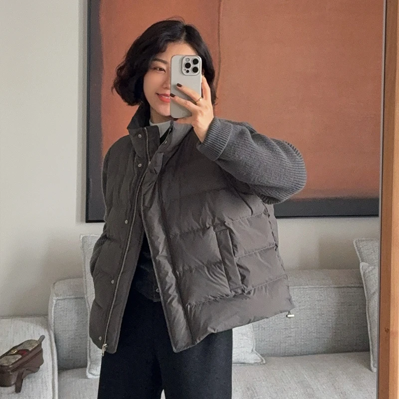 XIYE&W【拼接袖羽绒服】设计款羽绒服