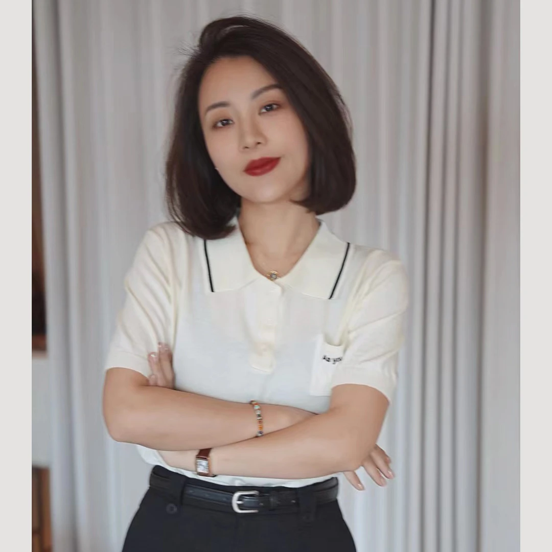 XIYE&W【小口袋翻领Polo】气质POLO衫