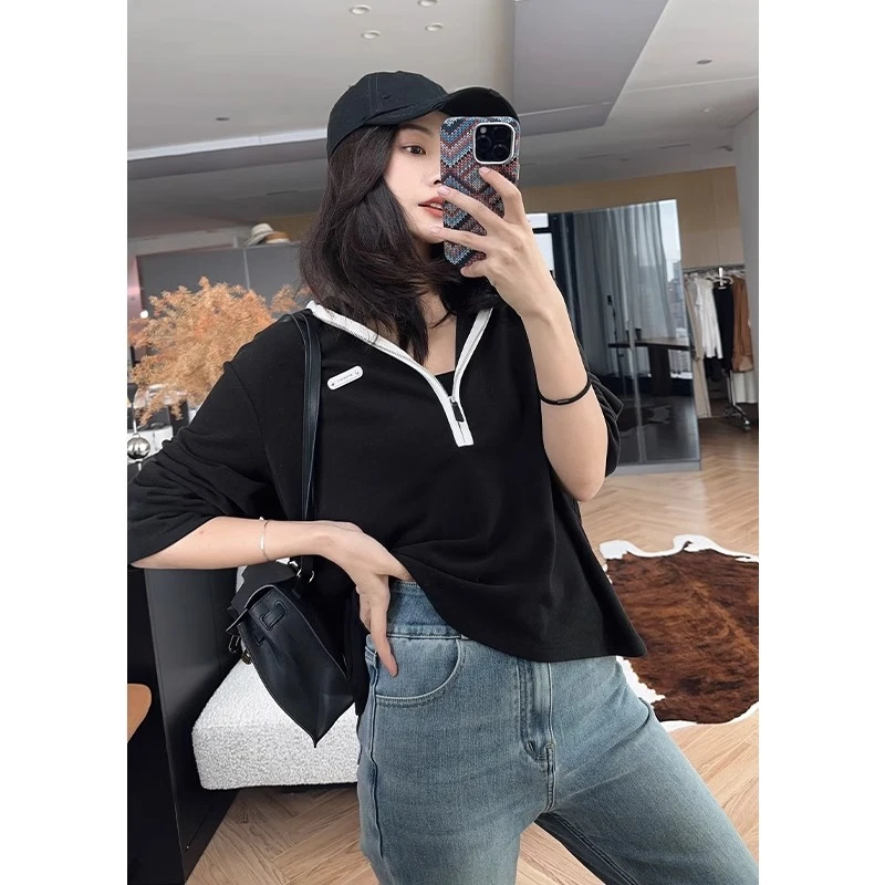 美洋MEIYANG女装考拉长袖T恤加厚蓄热仿羊绒减龄直筒上衣现货