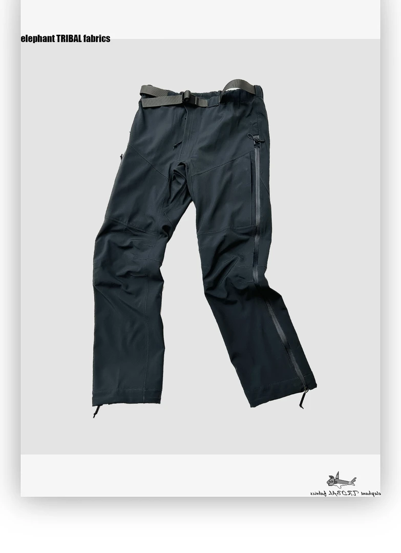 【象物】军版LAF 软壳裤！户外全压胶越野耐磨男女款机能工装直筒裤