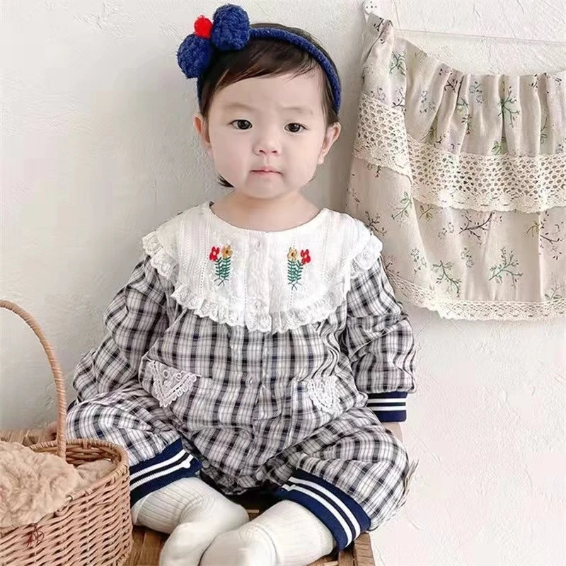 婴幼儿连体服2024新款【以直播间实物为准】舒适长袖洋气可爱