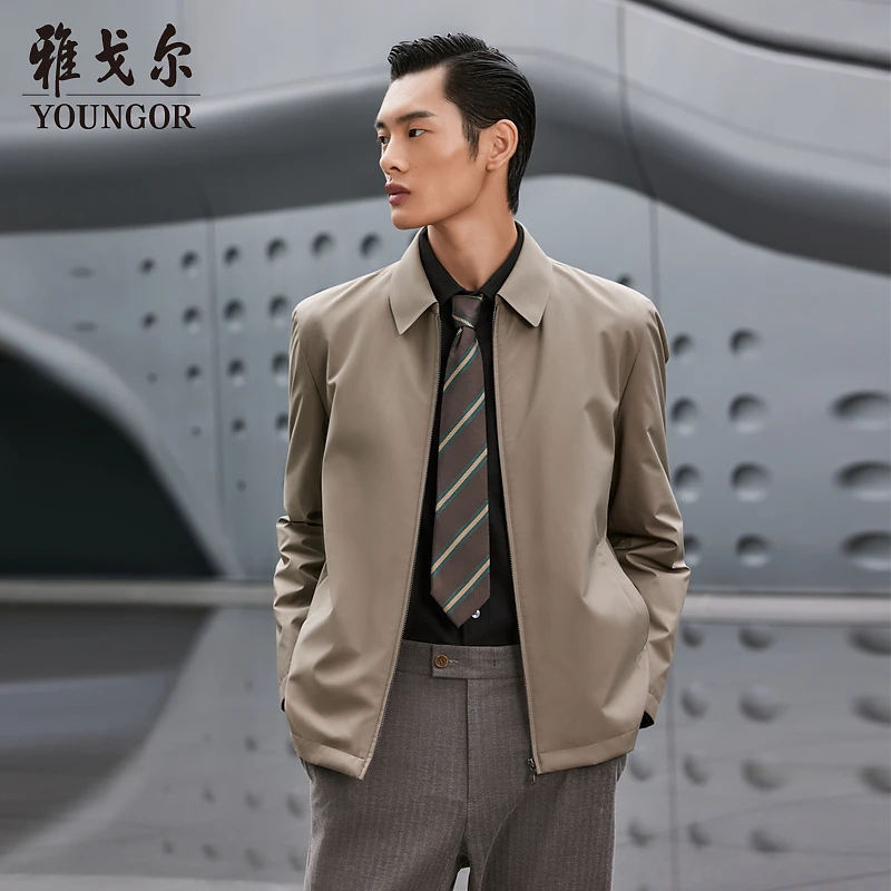 【鹅绒内胆】雅戈尔秋冬新款百搭时尚保暖舒适商务休闲加厚羽绒夹