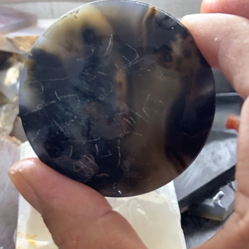 【闪购商品】定制玛瑙吊坠未镶嵌清****✨