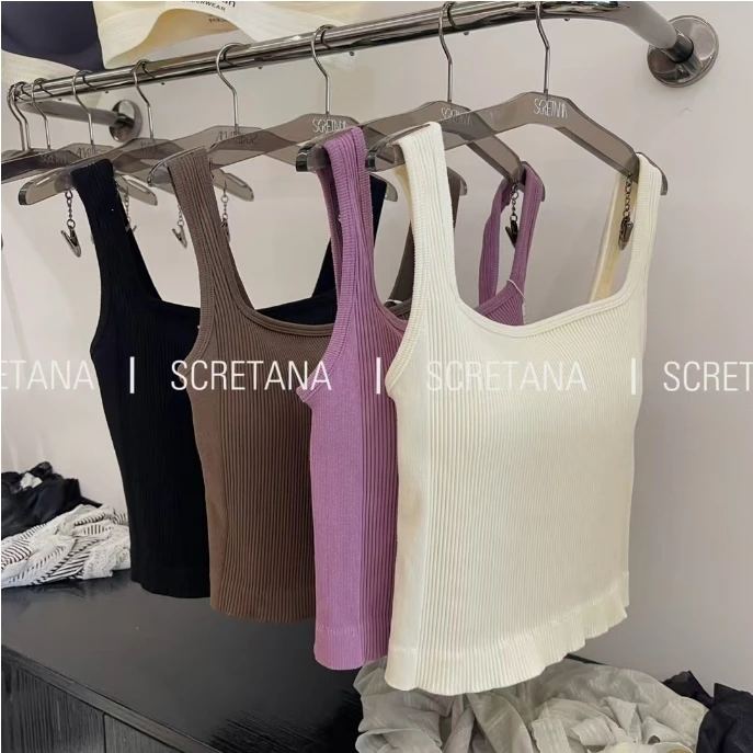 SCRETANA/安娜的秘密一体杯美背内搭SN9910