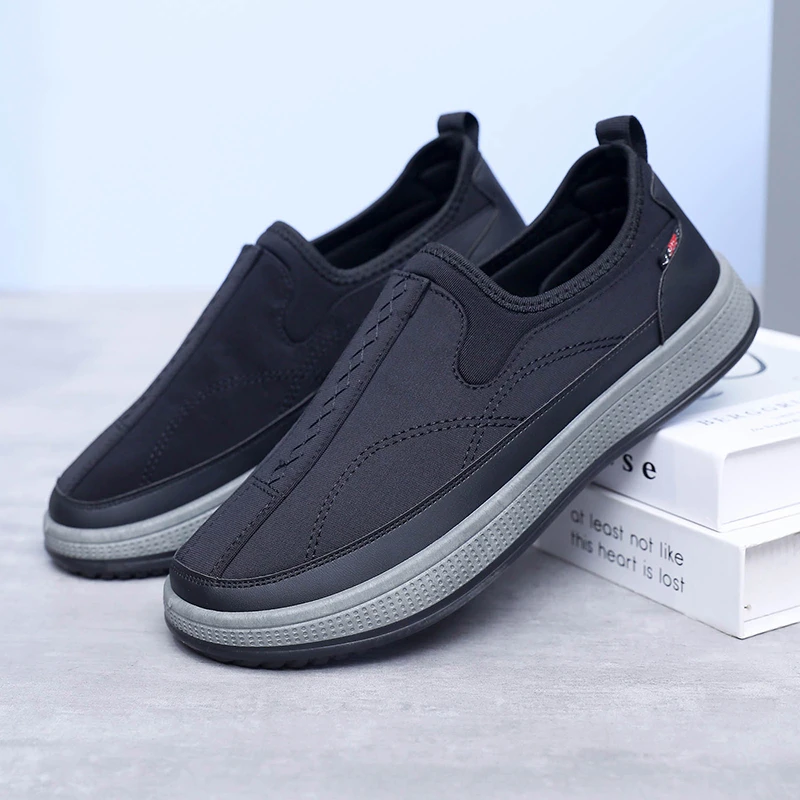 春秋老北京布鞋男士软底舒适爸爸鞋轻便透气中老年男鞋休闲百搭鞋