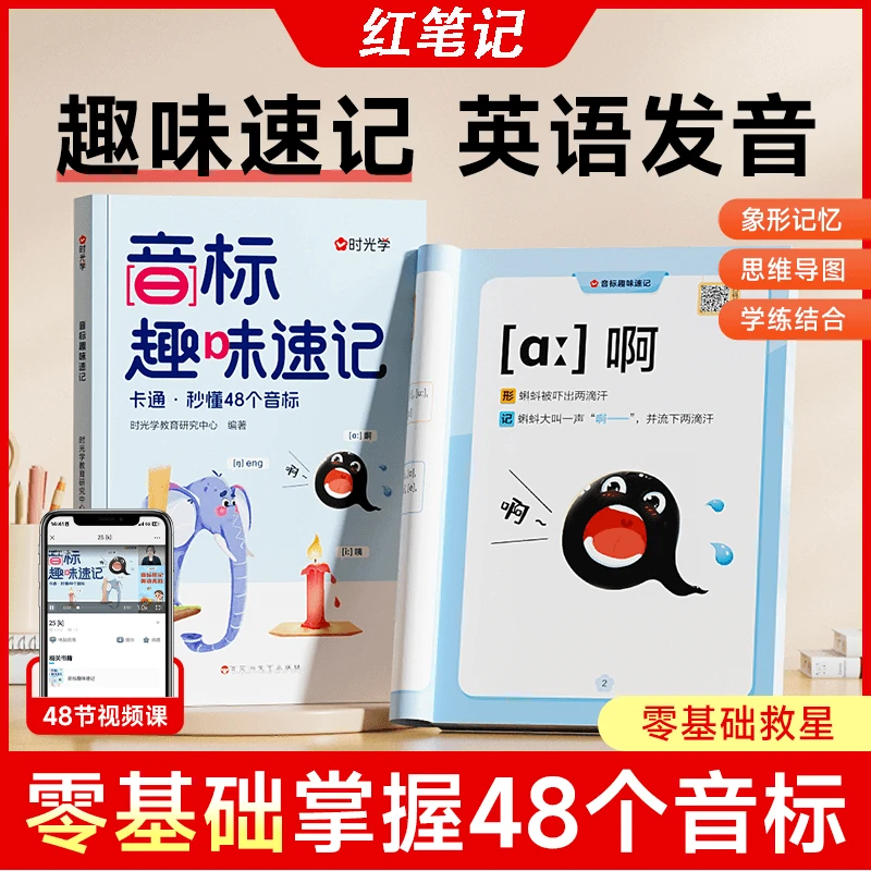 【趣味学音标】速记口诀同步专项练小学英语单词拼读音频零基础学习