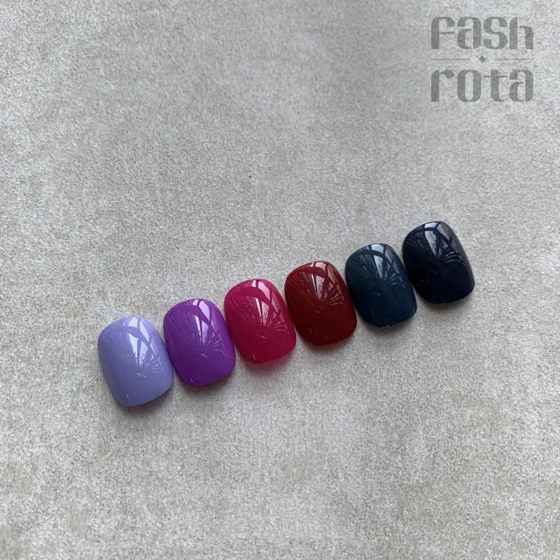 Fash Rota美甲新款罐装固态甲油胶色胶(B31-B36)