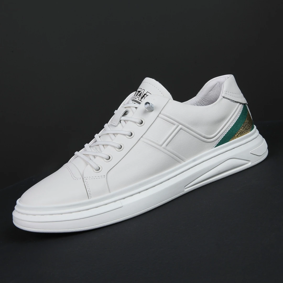 2025春季新款百搭休闲板鞋时尚国潮轻奢经典男款透气小白鞋运动鞋