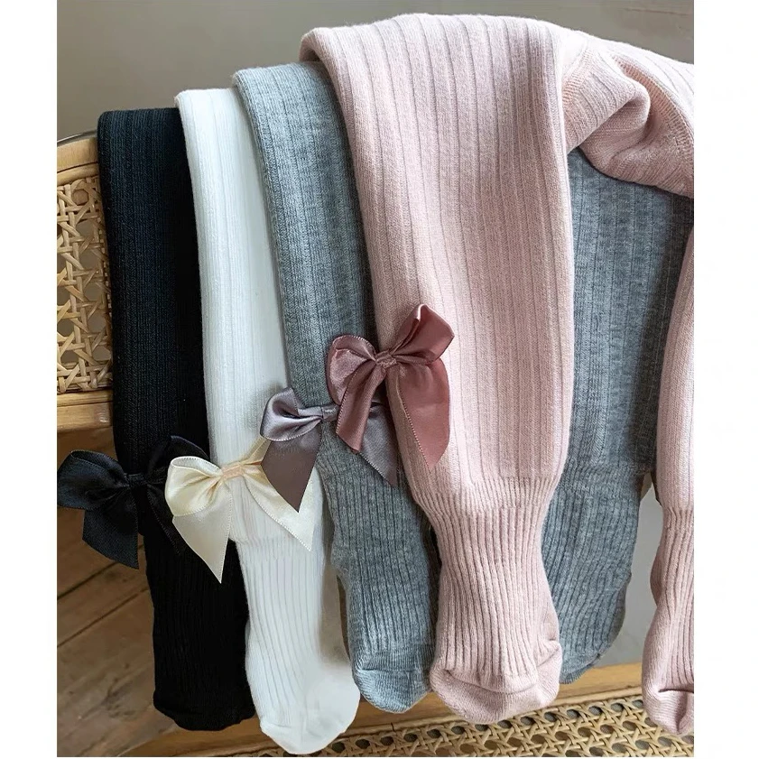 女童打底裤秋冬款加绒加厚保暖宝宝连脚婴儿连体一体绒儿童连裤袜