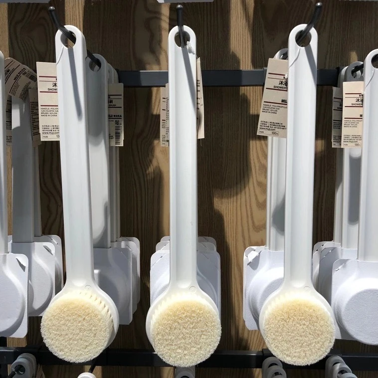 刷子软毛长柄日式搓背刷浴刷刷洗多功能身体洗浴单面家用大号原装