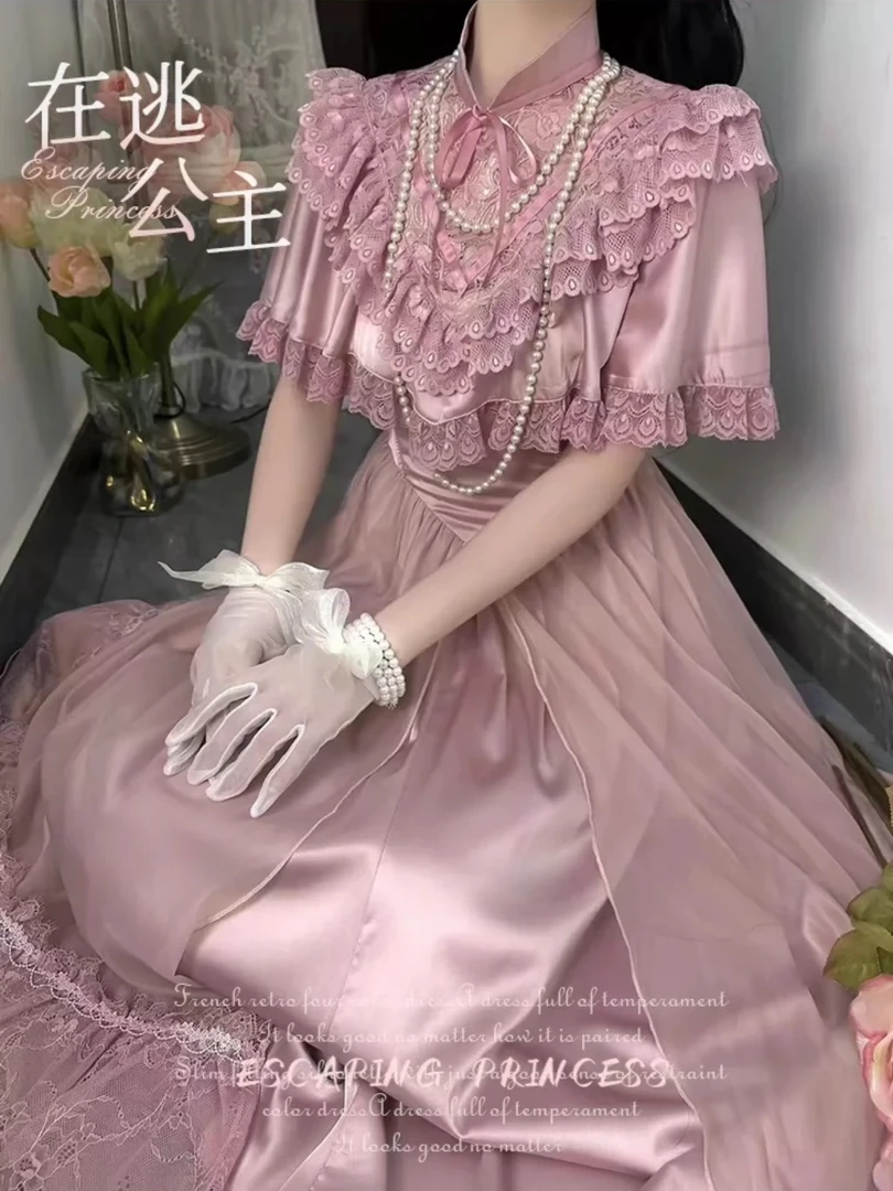 【寄售】丁柒柒原创Lolita op复古在逃公主裙宫廷风vintage