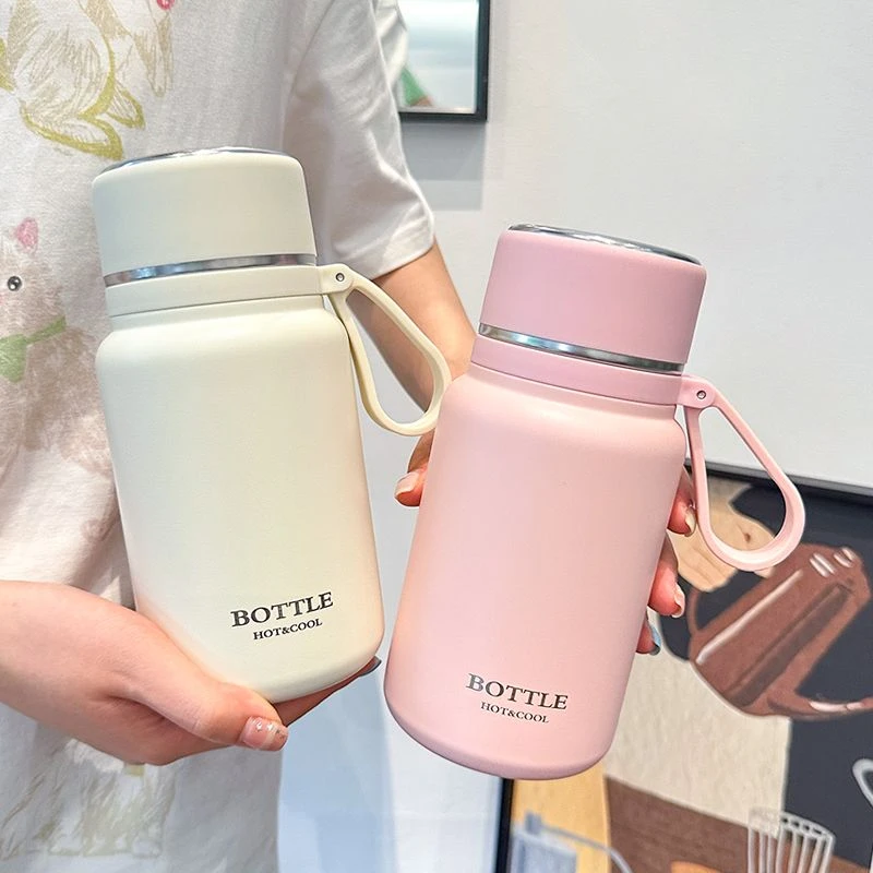 316不锈钢保温杯女生2024新款水杯办公室高颜值男士带盖泡茶杯子