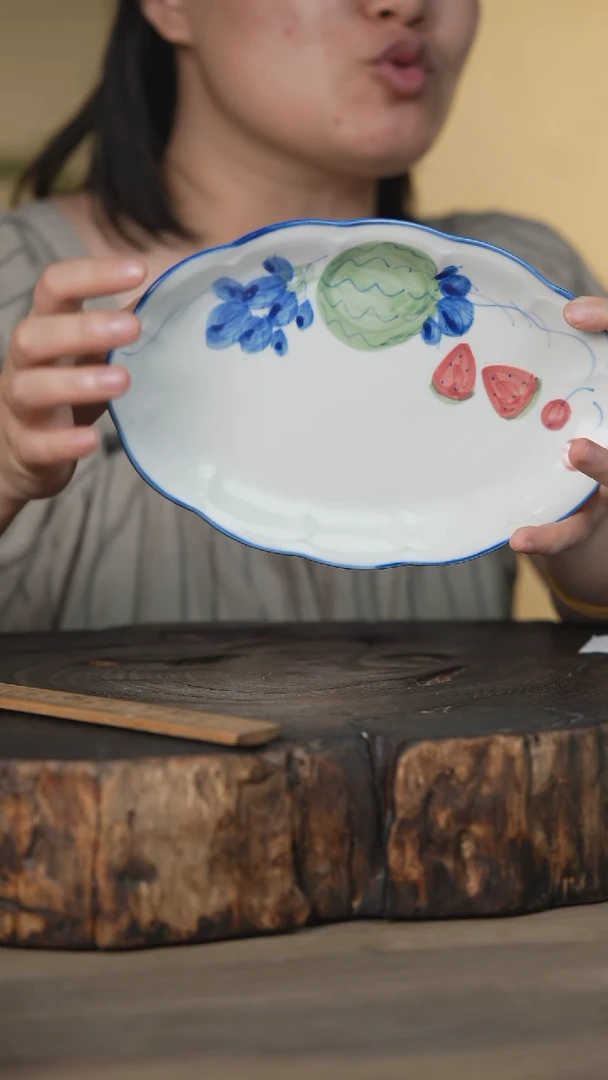 【闪购商品】碗景德镇高温釉下手绘（食品级）