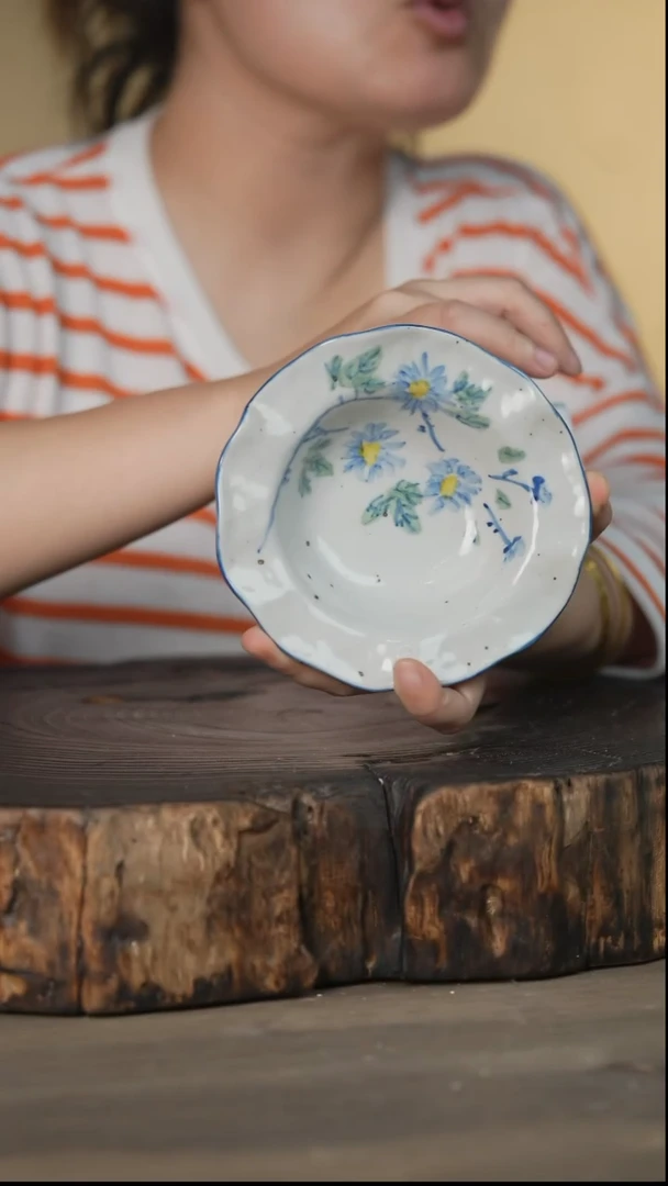 【闪购商品】碗景德镇高温釉下彩可微波烤箱洗碗机